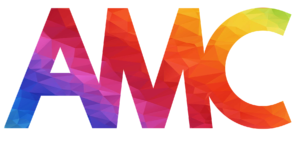 Logo AMC en dégradé de couleur pour le Groupe Alternative Métropole Citoyenne des élus issu de la liste Archipel Citoyen